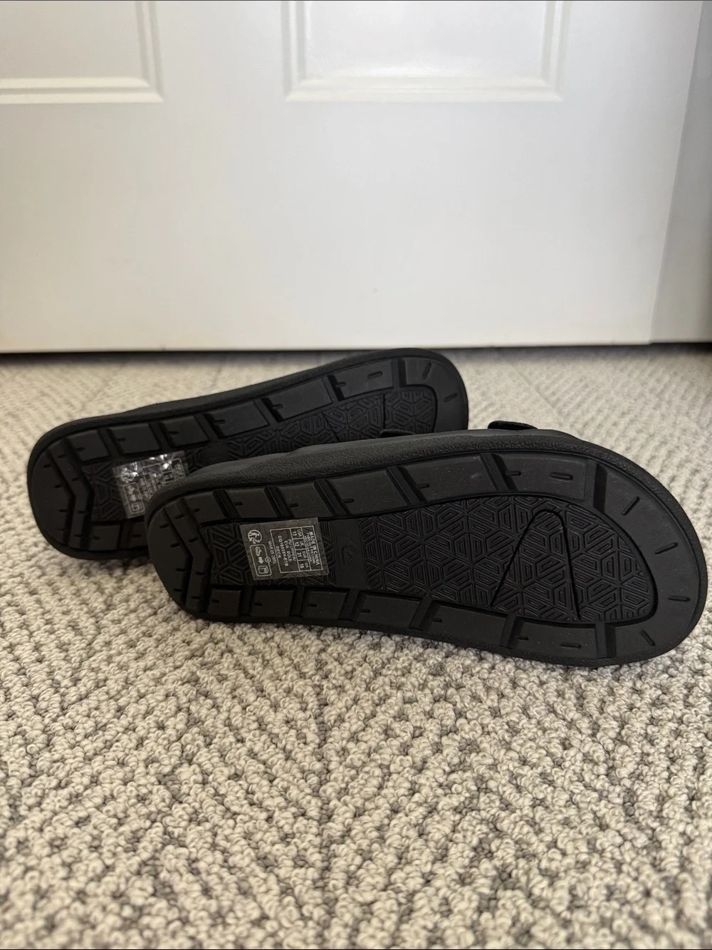 Quiksilver Kids Brown Double-Buckle Slide Sandals